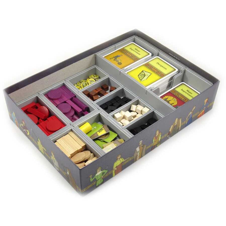 Folded Space Box Insert: Agricola