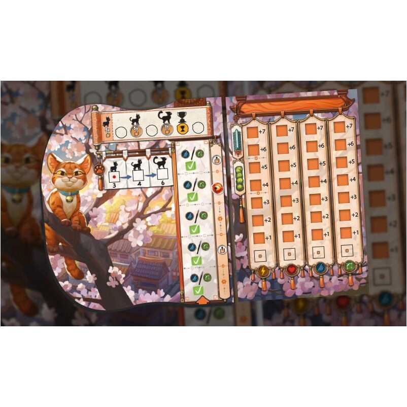 Kyoto-No-Neko Component Player Board