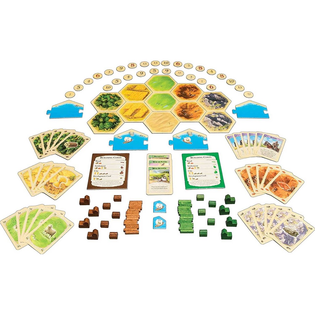 Catan: 5-6 Player Extension Components