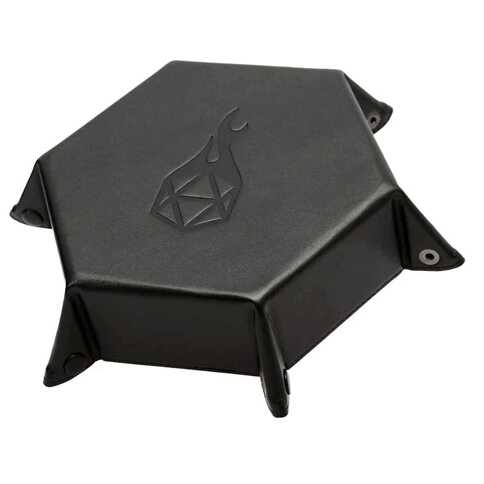Forged - Hexagon Snap Folding Dice Tray bottom