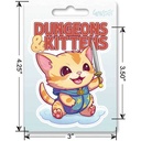 Forged - Dungeons & Kittens Waterproof Die Cut Vinyl Sticker