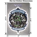 Forged - Eye of the Beholder Waterproof Die Cut Vinyl Sticker