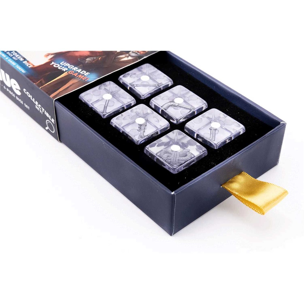 Clue 22mm Dice Set: Weapons Inclusions