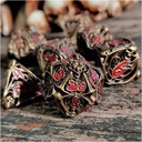 Forged - Lich's Fate Hollow Metal Dice Set