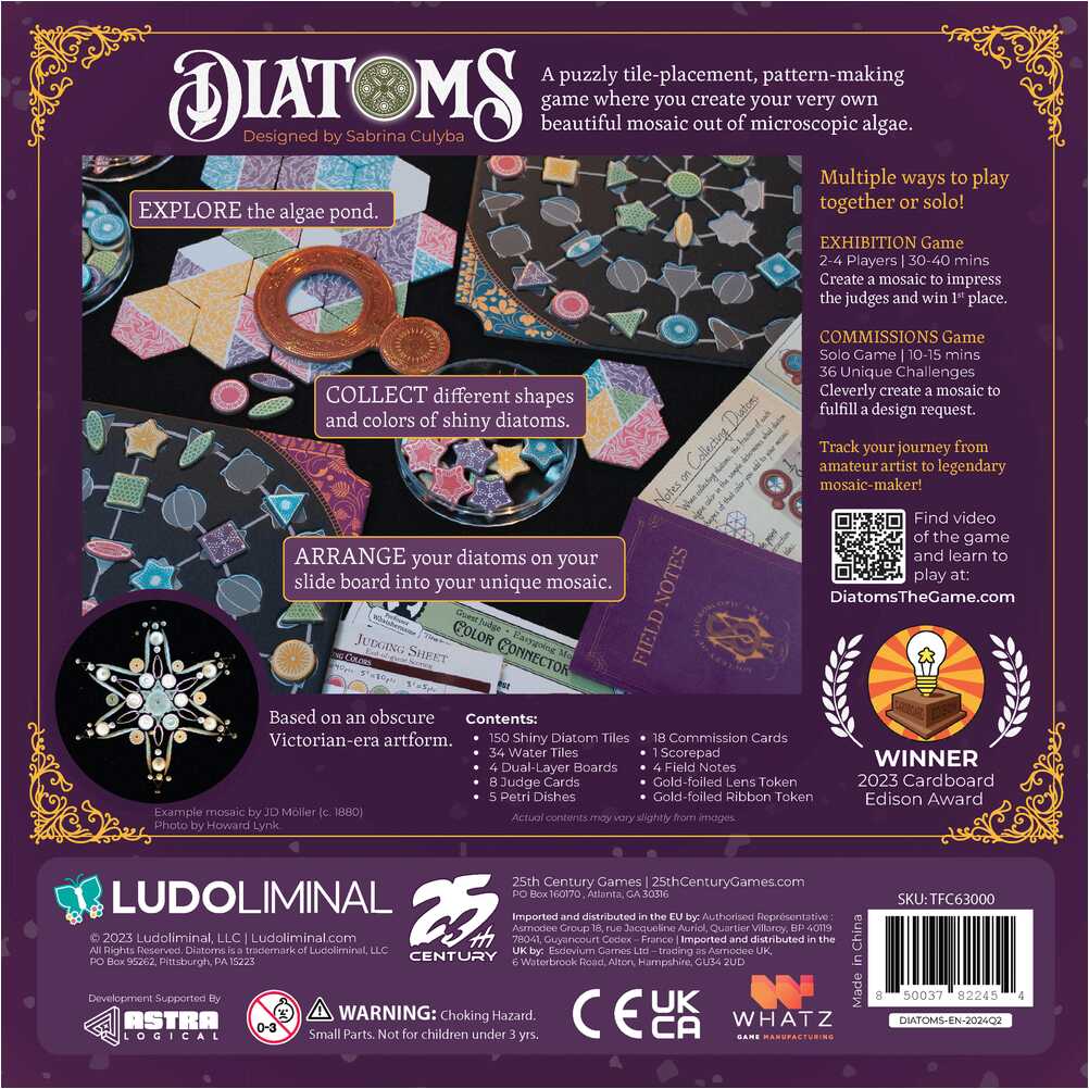 Diatoms Cover Rear