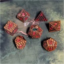 Forged - Dragon's Gaze Bronze Metal RPG Dice Set