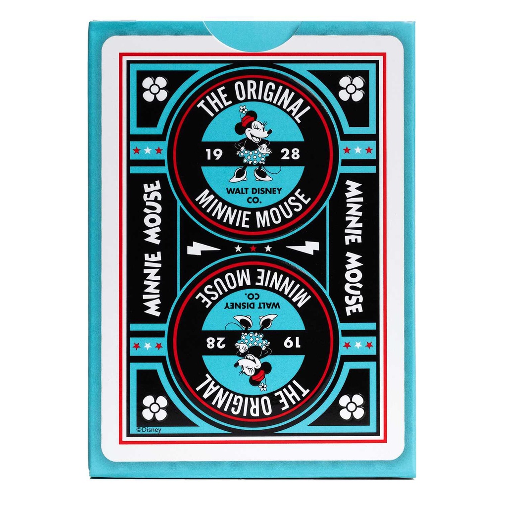 Bicycle Playing Cards: Disney Classic Minnie Mouse Cover Rear