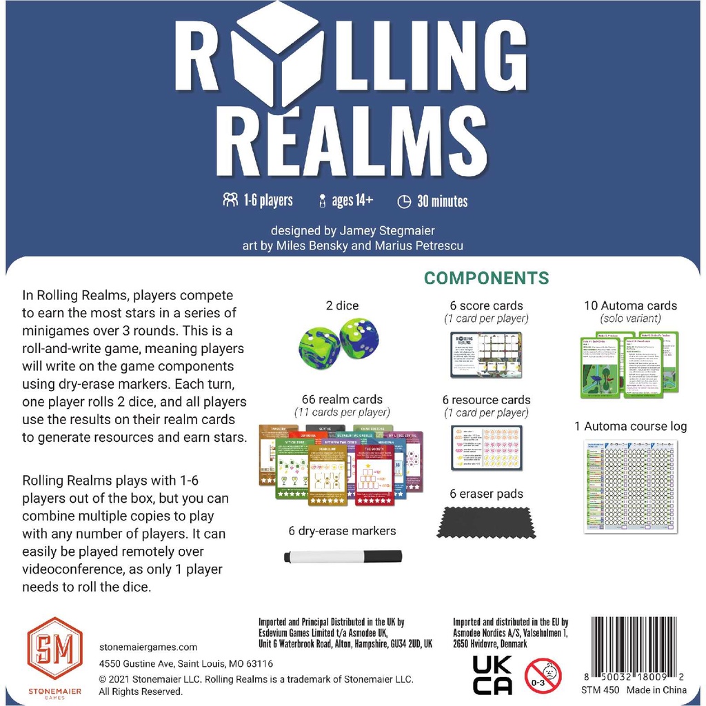 Rolling Realms Cover Rear
