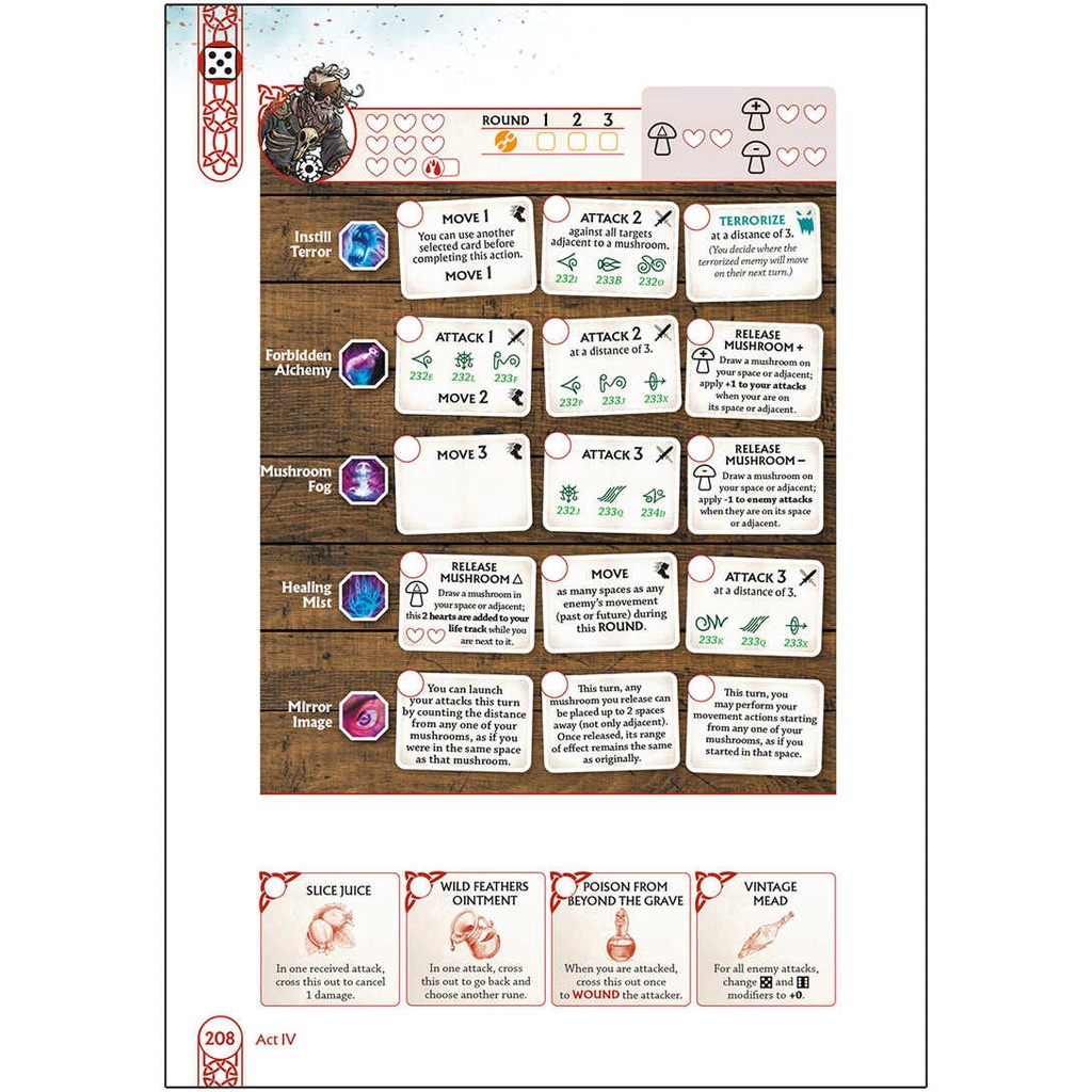 In the Ashes Example Page
