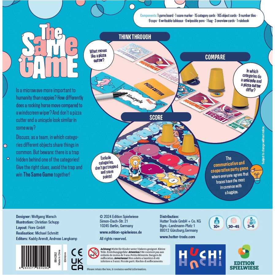 The Same Game Cover Rear