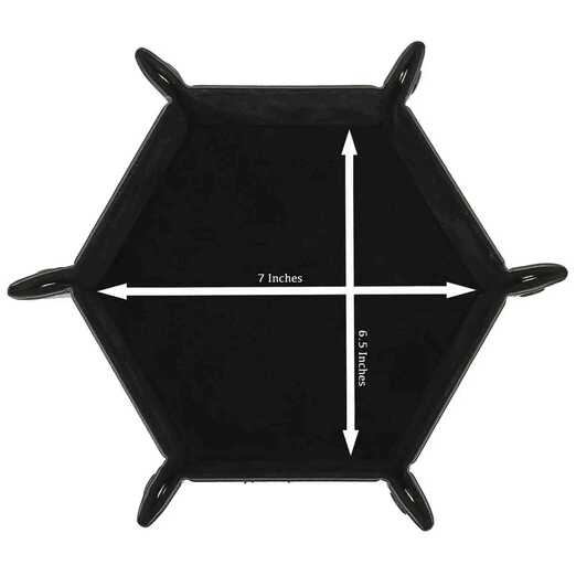 Forged - Dice Goblin Hexagon Snap Folding Dice Tray Size