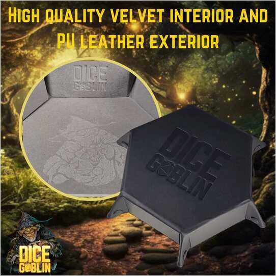 Forged - Dice Goblin Hexagon Snap Folding Dice Tray Bottom