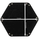 Forged - Dice Goblin Hexagon Snap Folding Dice Tray Size
