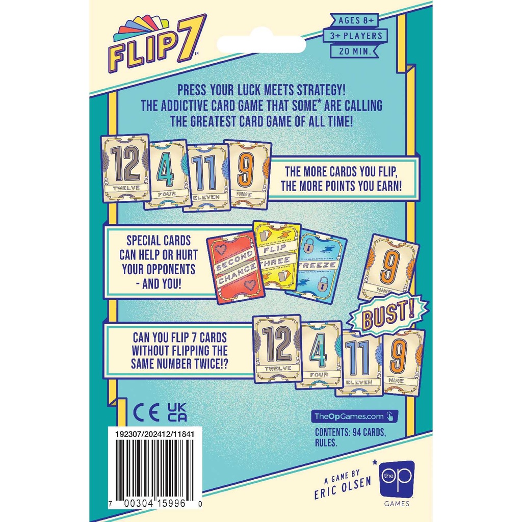 Flip 7 Cover Rear