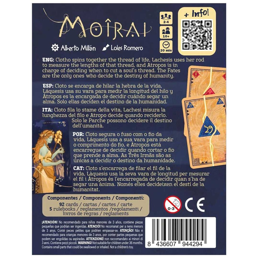 Moirai Cover Rear