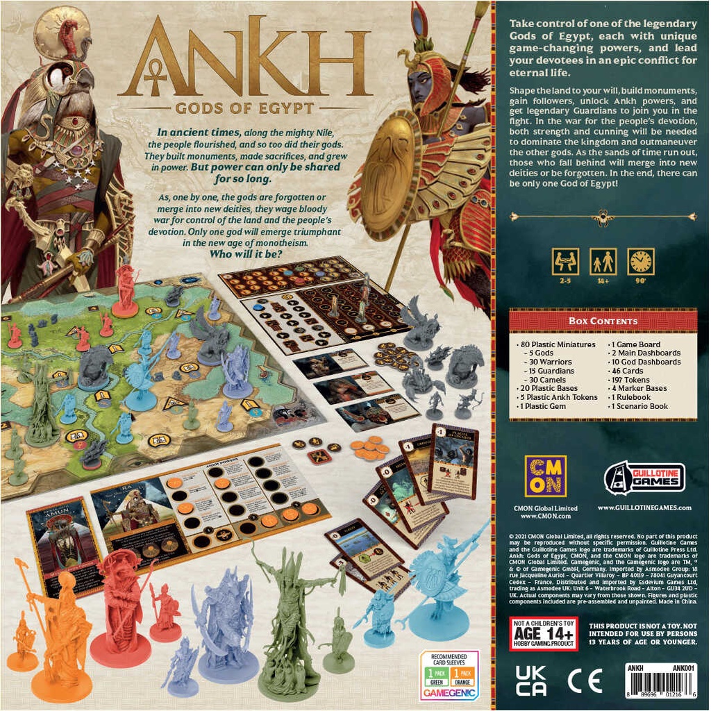 Ankh: Gods of Egypt Cover Rear