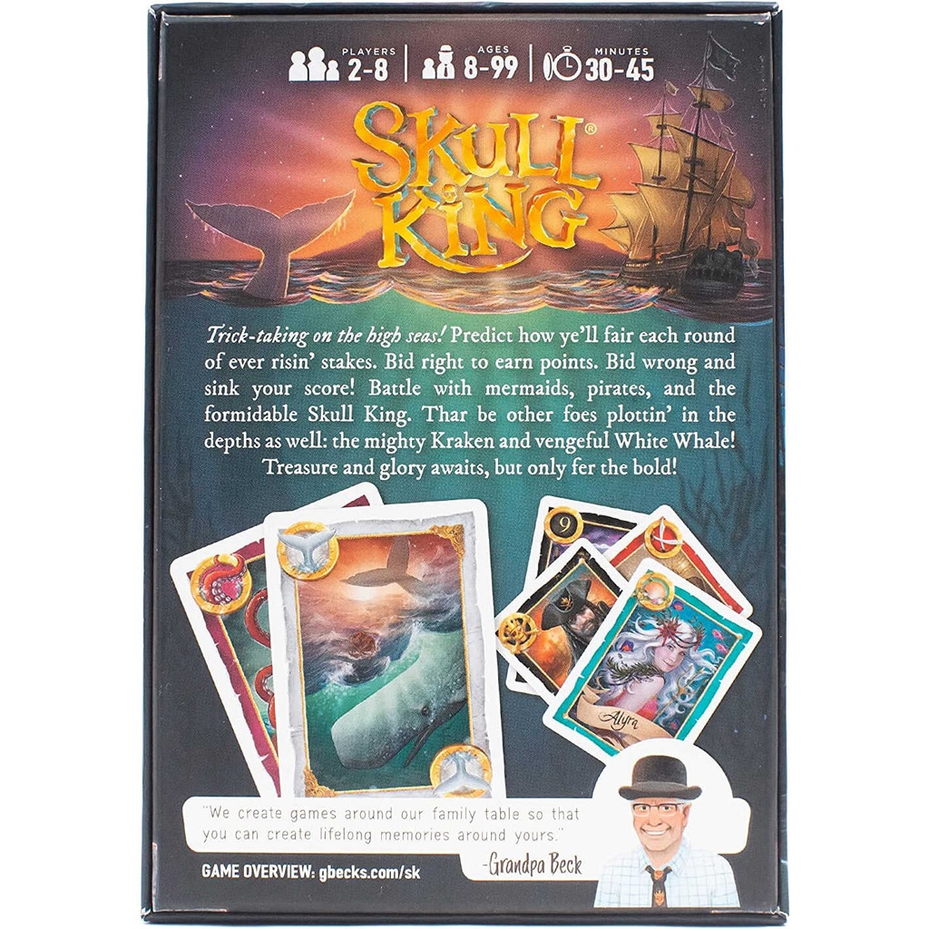SKULL KING Cover Rear