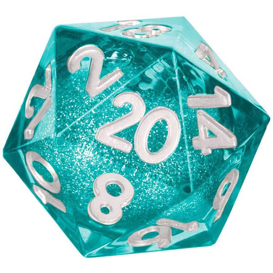 d20 Liquid Core Elixir Dice: Mana Extract