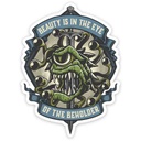 Forged - Eye of the Beholder Waterproof Die Cut Vinyl Sticker