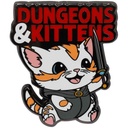 Forged - Dungeons & Kittens Enamel Pin