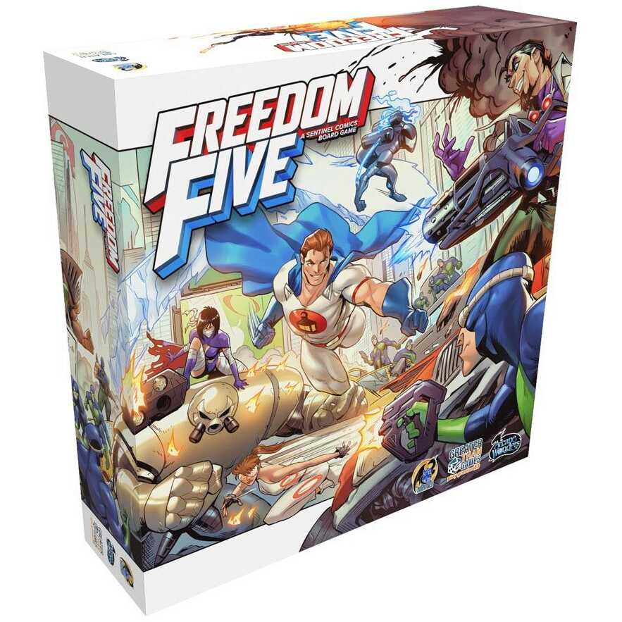 Freedom Five - A Sentinel Comics Board Game