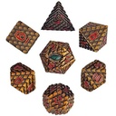 Forged - Dragon's Gaze Bronze Metal RPG Dice Set