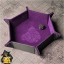 Forged - Dice Goblin Hexagon Snap Folding Dice Tray - Purple