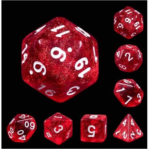 [FOM_1233] Foam Brain - Rabbit's Eye RPG Dice Set