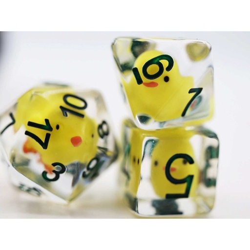[FOM_1256] Foam Brain - Chicken Farm RPG Dice Set