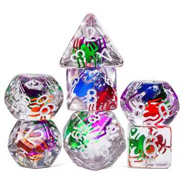 [FOM_2520] Foam Brain - Spider Swarm RPG Dice Set