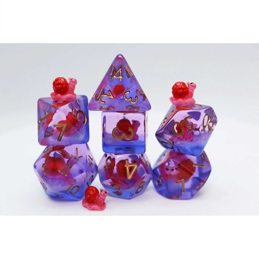 [FOM_2533] Foam Brain - Slow and Steady RPG Dice Set