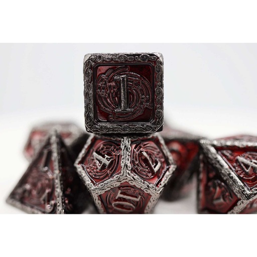 [FOM_4221] Foam Brain - Bardic Song: Mezzo - Metal RPG Dice Set