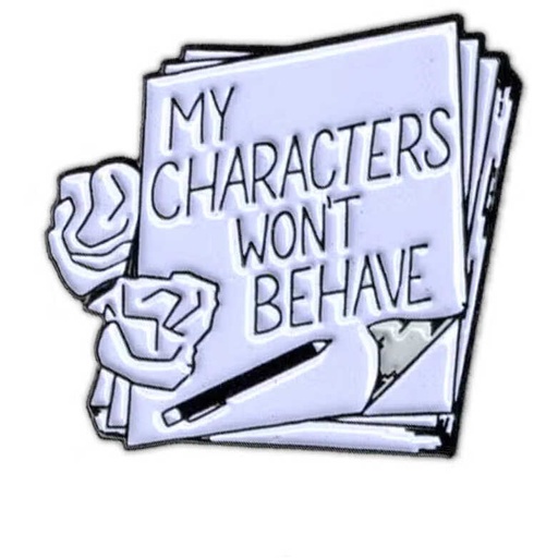[FAIRE_SBT_MCWB] My Characters Won't Behave - Enamel Pin