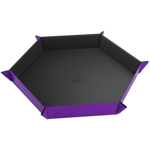 [GG_S60059ML] Dice Tray: Hex: Black/Purple