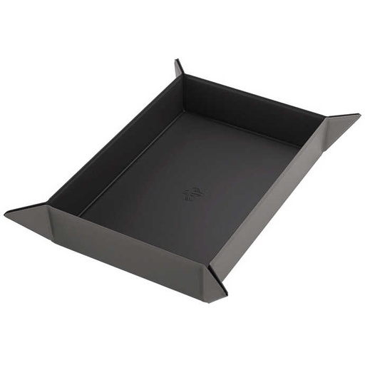 [GG_S60052ML] Dice Tray: Rectangle: Black/Gray