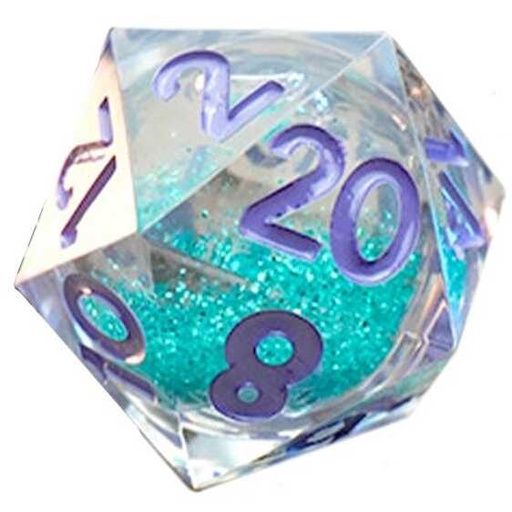 [MTD_96120] d20 Liquid Core Elixir Dice: Disco Vibes