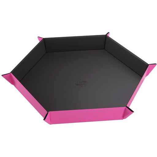 [GG_S60061ML] Dice Tray: Hex: Black/Pink