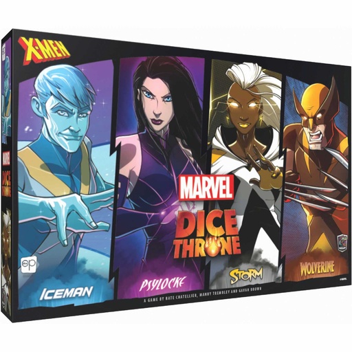 [USO_DT011876] Dice Throne: Marvel X-Men Box 1 - Iceman, Psylocke, Storm, and Wolverine