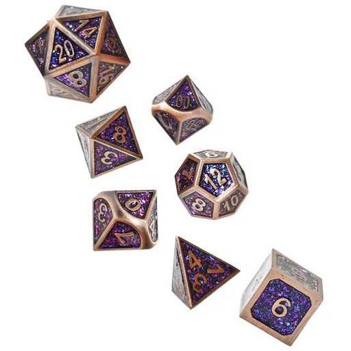 [FORGE_WITCHERY7] Forged - Witchery Metal RPG Dice Set