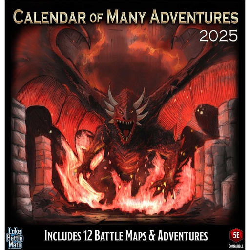 [LBM_048] Calendar of Many Adventures (2025)