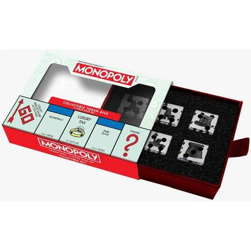 [MTD_11201] Monopoly 22mm Dice Set: Token Inclusions
