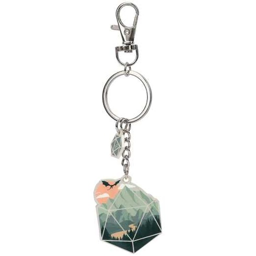[FORGE_GS-KEY-SCENICD20] Forged - Scenic D20 Keychain