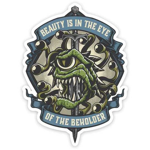 [FORGE_GS-STK-EYE] Forged - Eye of the Beholder Waterproof Die Cut Vinyl Sticker