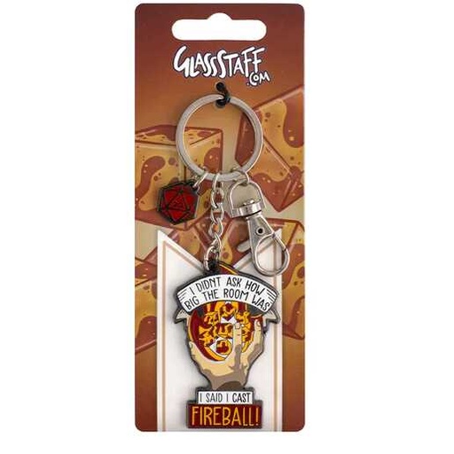 [FORGE_GS-KEY-FIRE] Forged - I Cast Fireball Keychain