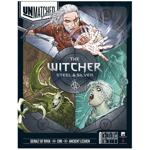 [REO_008890] Unmatched: Witcher - Steel & Silver