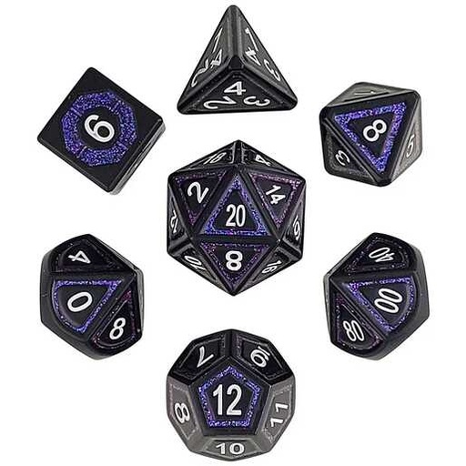 [FORGE_UNDARK-GLIMMER7] Forged - Underdark Glimmer 7-Piece Metal Dice Set