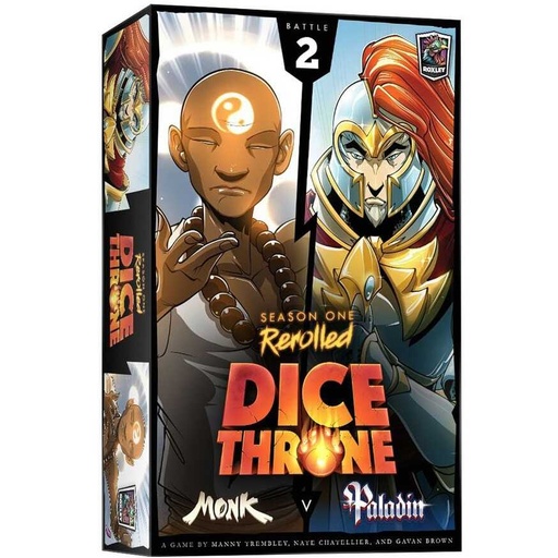 [ROX_637] Dice Throne: Season 1R Box 2 - Monk vs Paladin